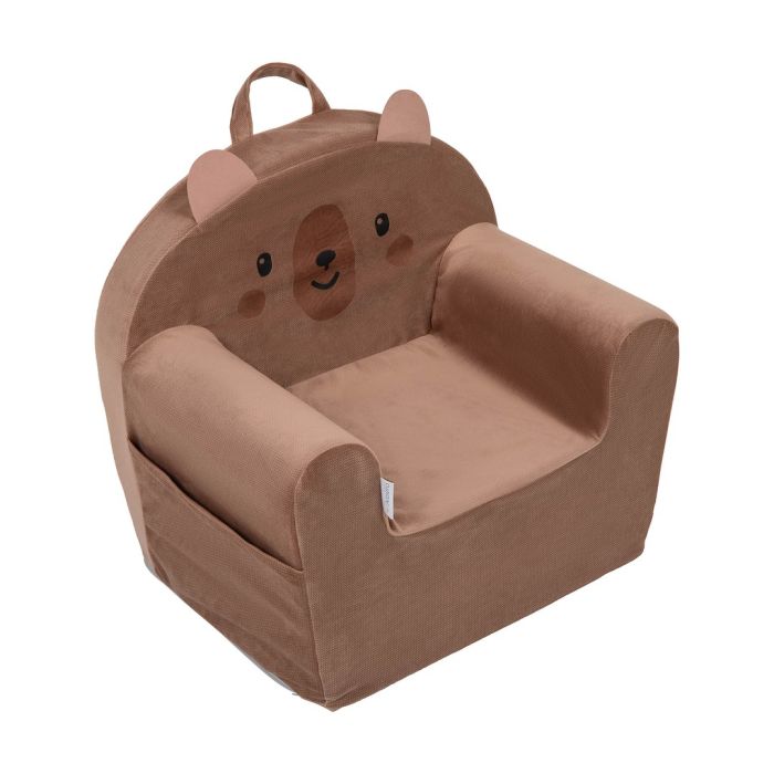 Bear Velvet Chair For Toddler