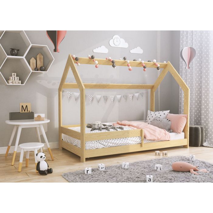 Affordable Toddler Bed - Wooden House Frame Affordable Toddler Bed - Wooden House Frame