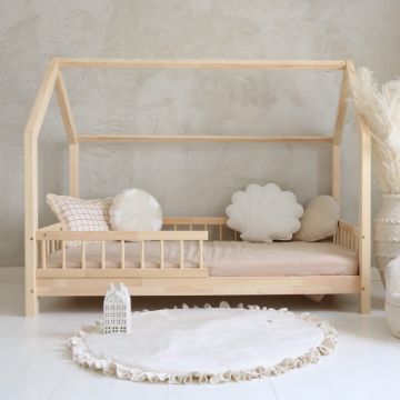 Jens House Bed with Front Safety Rail