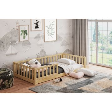Wooden Montessori Bed For Toddler