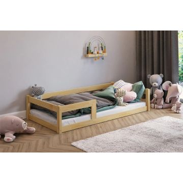Budget Montessori Bed With Barrier , Minimalist Floor Bed For Toddler