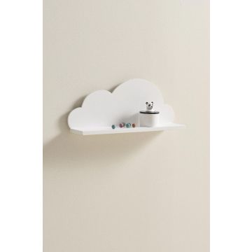 Cloudy Dream Wall Shelf - White - Kids Room 