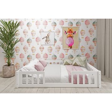 Montessori Bed in White | Kids Floor Bed