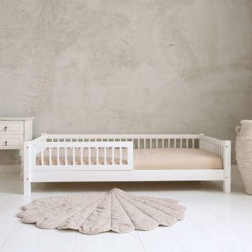 hand made and hand painted wooden toddler bed - Kids single bed