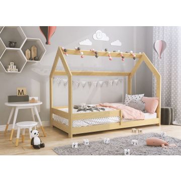 Affordable Toddler Bed - Wooden House Frame