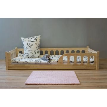 Montessori Toddler Bed For Kids - Solid Wood and Plywood