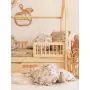 Elisabet Duo Plus 160x80 Natural - Sanded Wood with Trudnle Bed thumbnail