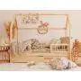 Elisabet Duo Plus 160x80 Natural - Sanded Wood with Trudnle Bed thumbnail