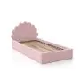 Sea Shell Beautiful Upholstered Bed for Kids and Toddlers | Velvet Finish | EU Single 90x200 thumbnail