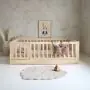 Toddler Bed With Fence Rail 200x100 | PlayPen Bed | Montessori Floor Bed thumbnail