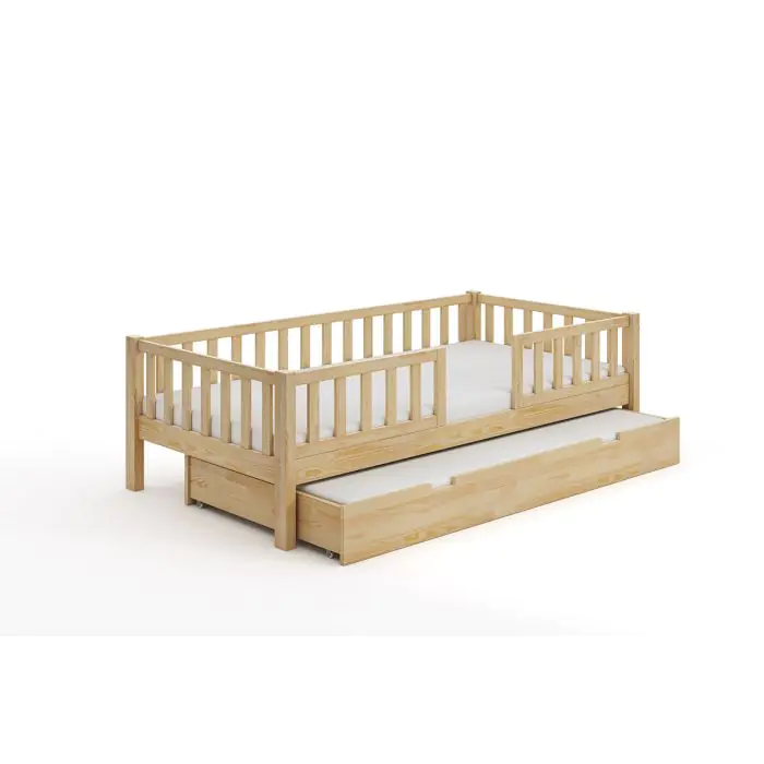 Bosse Duo Montessori Bed With Storage Drawer (Optional Trundle Bed)