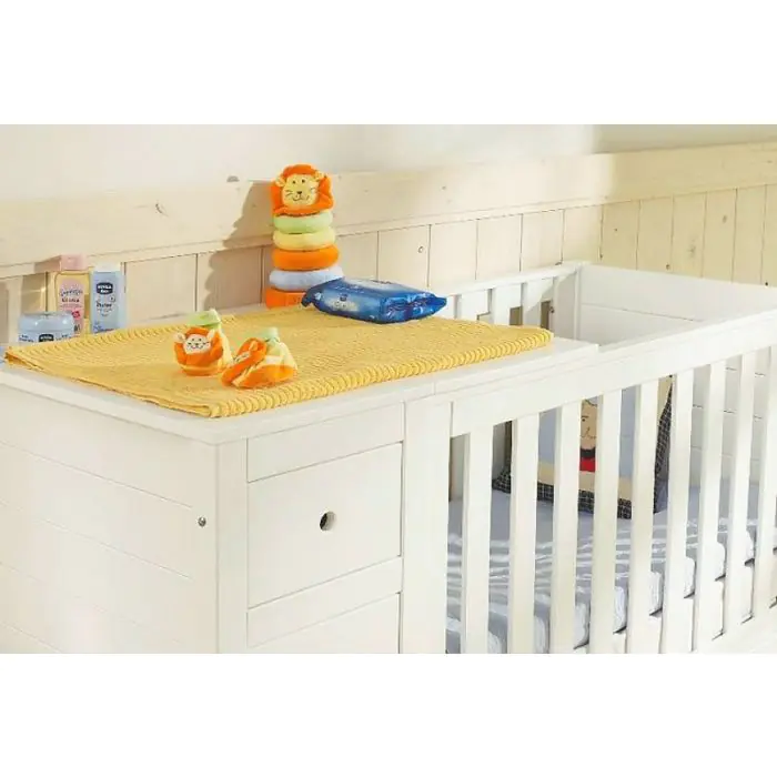 3 in 1 Cot Bed Changing Table Chest Of Drawers
