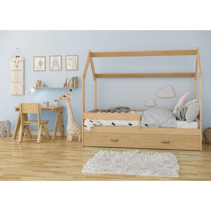 House Bed With Drawer - Storage bed