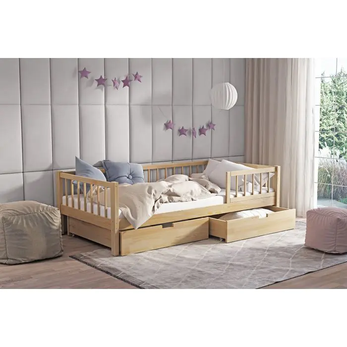 Beautiful kids bed with storage drawer