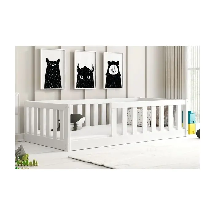 Freja Large Montessori Bed PlayPen Bed For Toddlers With Sleeping Problems