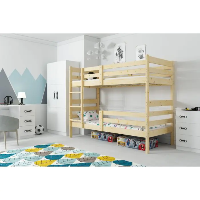 Wooden Bunk Bed Separable to 2 UK single beds Wooden Bunk Bed Separable to 2 UK single beds
